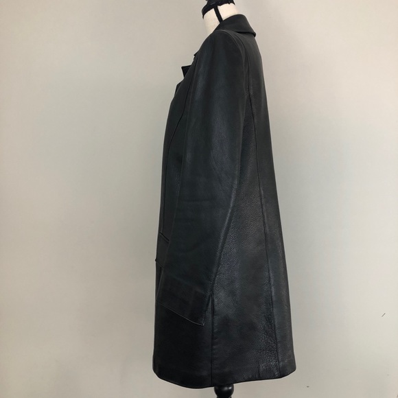 LORDS Hand Made USA Exclusively Leather Trench - Picture 6 of 9